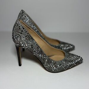 Gianni Bini Silver Heels